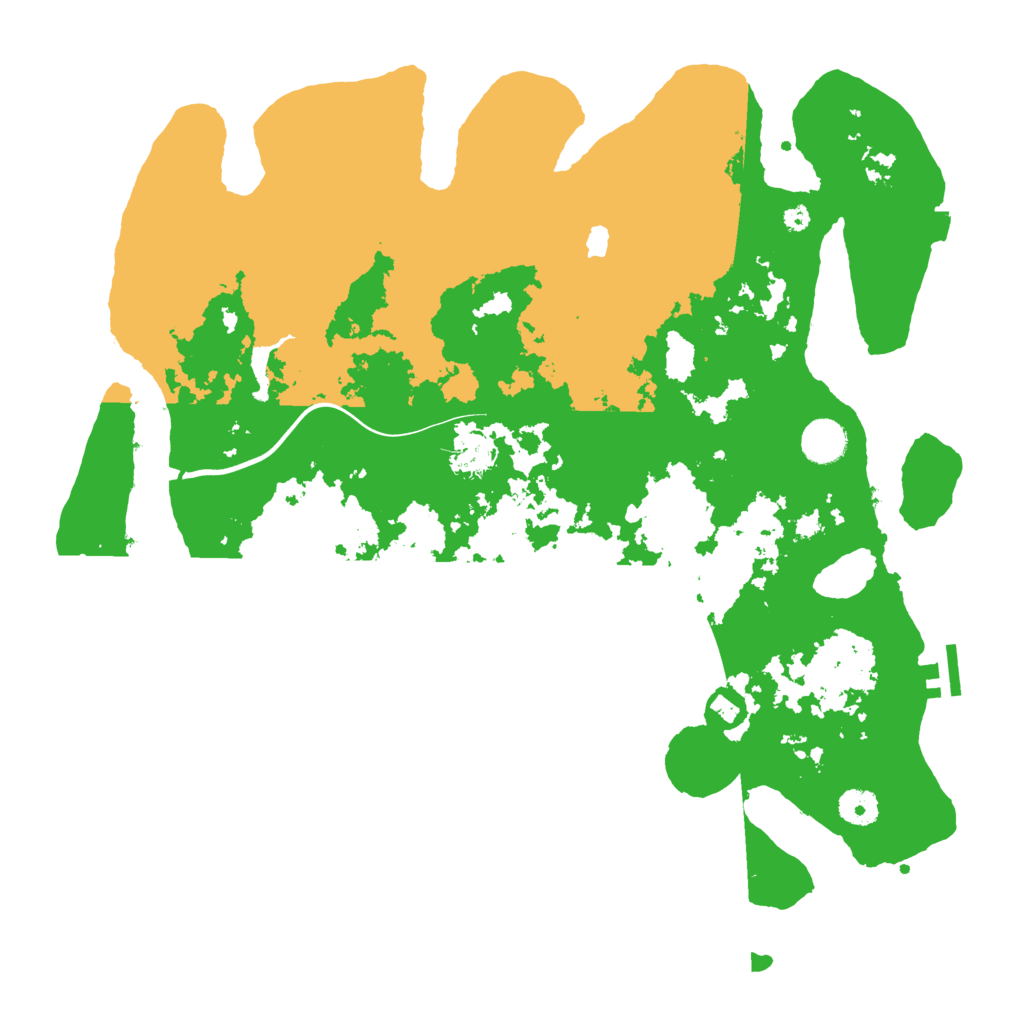 Biome Rust Map: Procedural Map, Size: 4000, Seed: 156703
