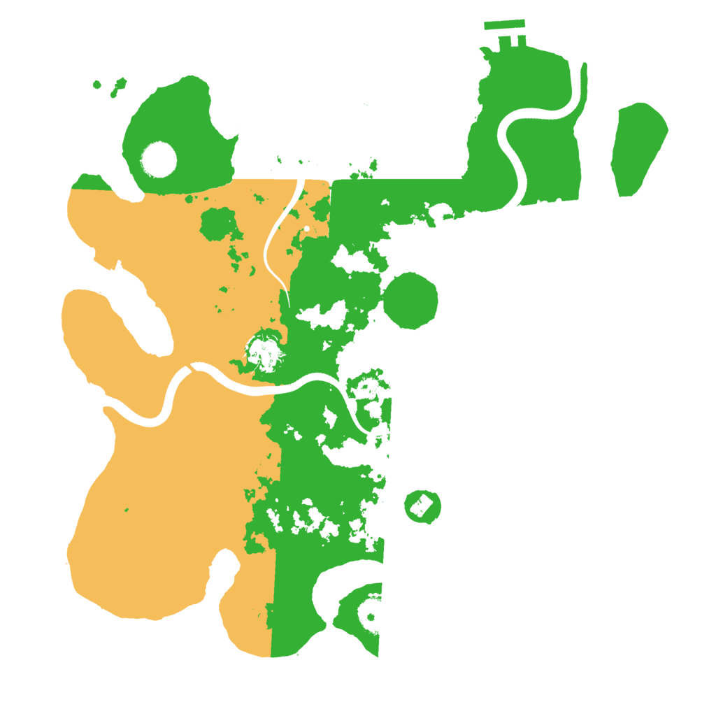 Biome Rust Map: Procedural Map, Size: 3550, Seed: 1240315276