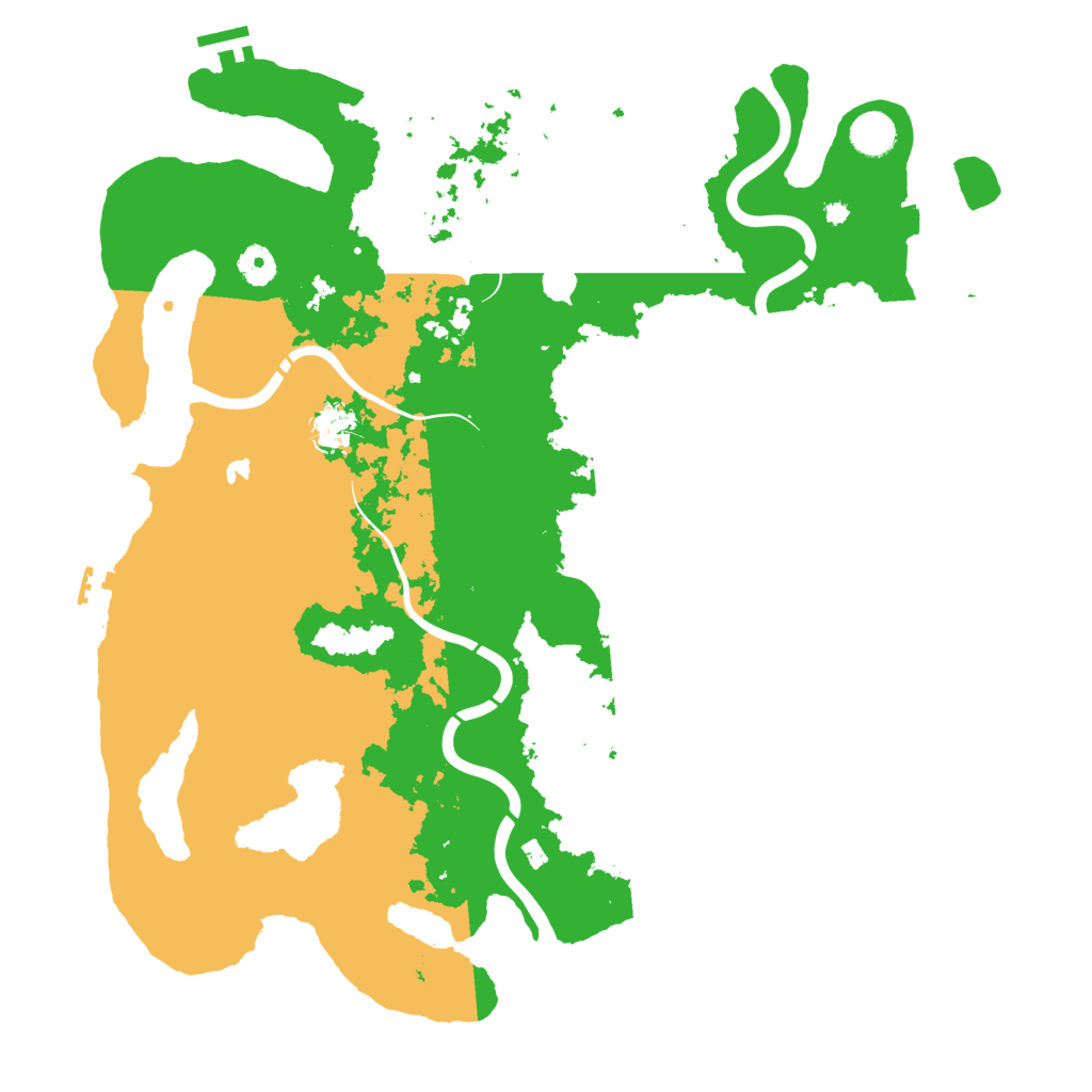 Biome Rust Map: Procedural Map, Size: 4250, Seed: 254579272