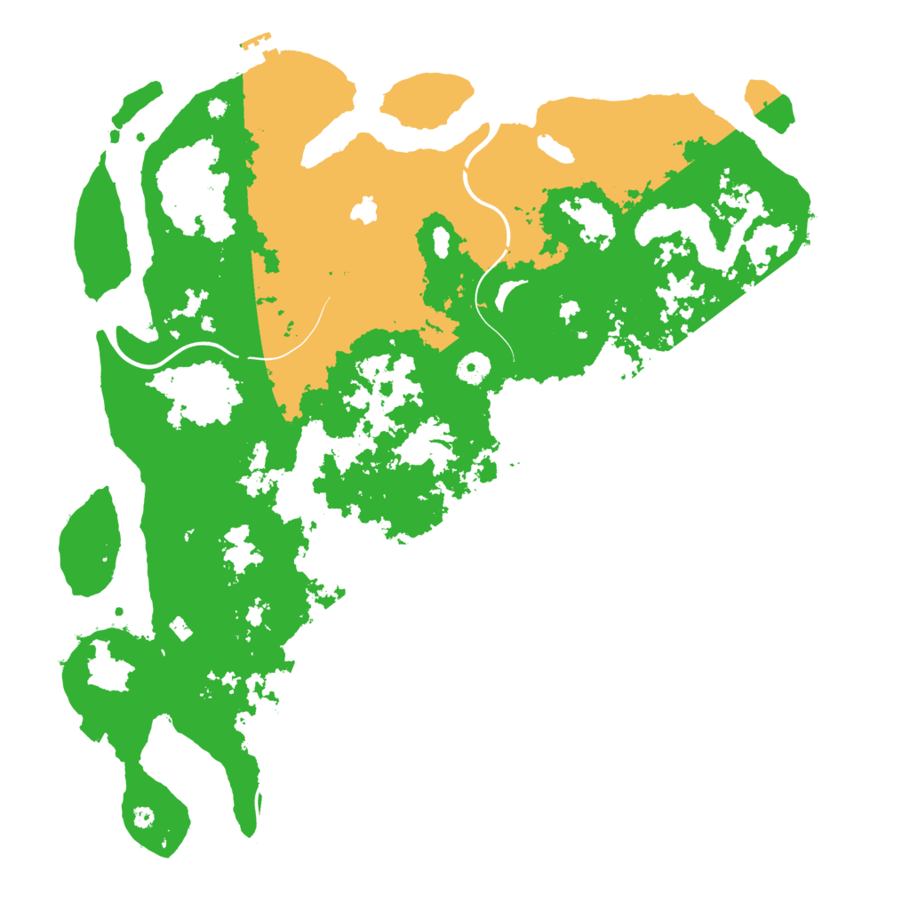 Biome Rust Map: Procedural Map, Size: 4250, Seed: 2072556037