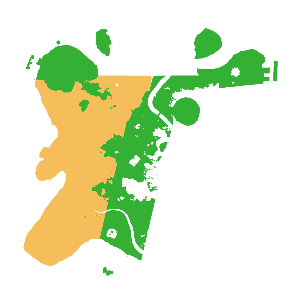 Biome Rust Map: Procedural Map, Size: 3000, Seed: 1341058964