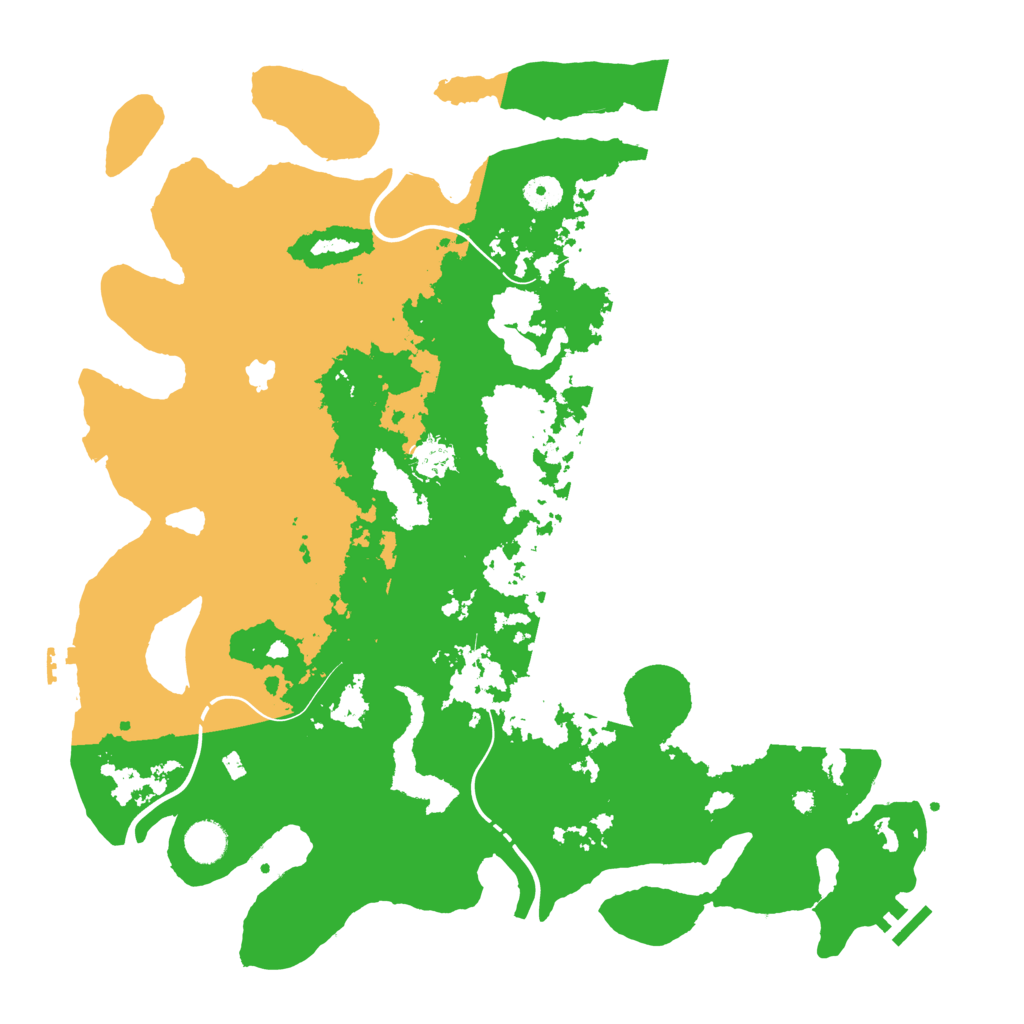 Biome Rust Map: Procedural Map, Size: 4250, Seed: 84400598