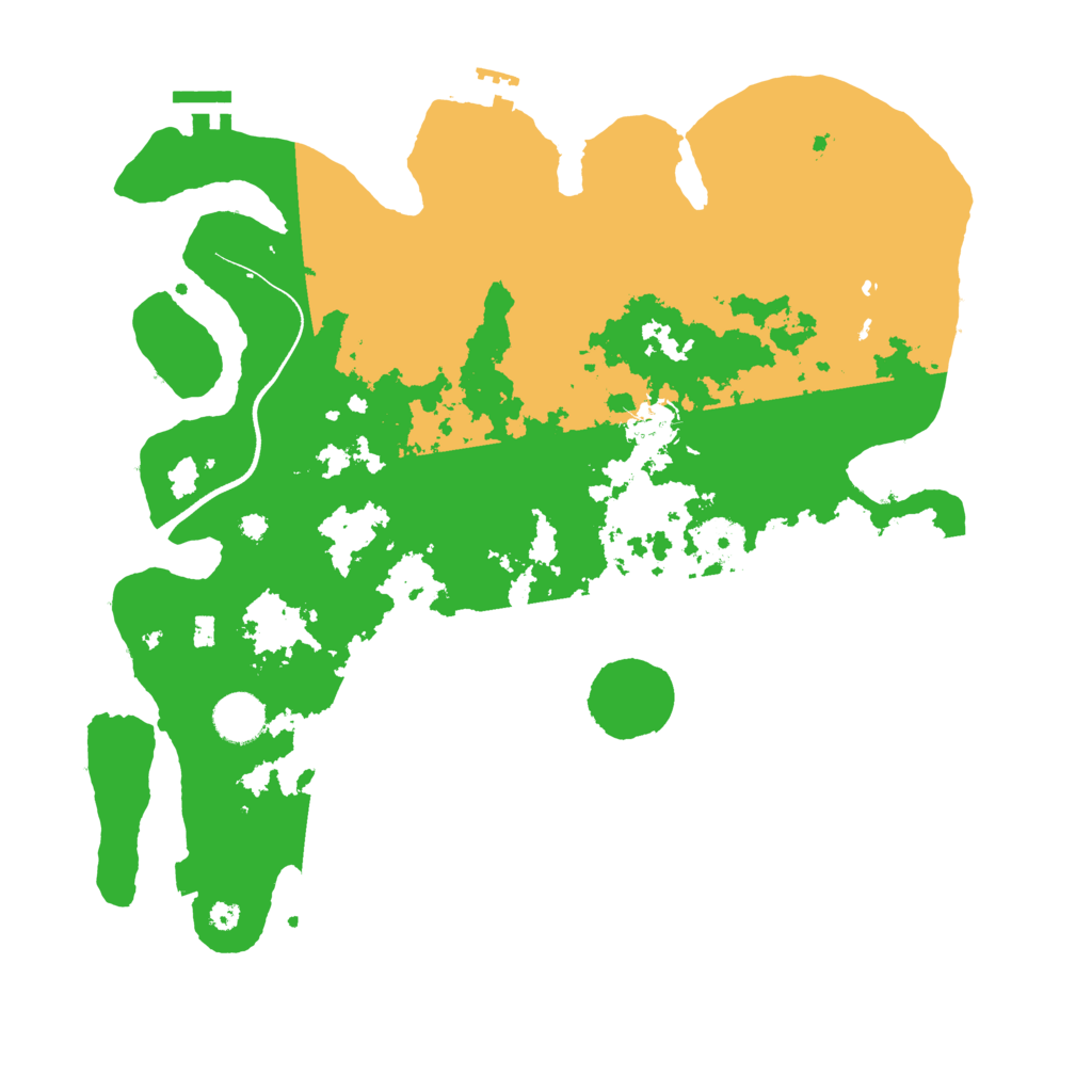 Biome Rust Map: Procedural Map, Size: 3750, Seed: 33411023