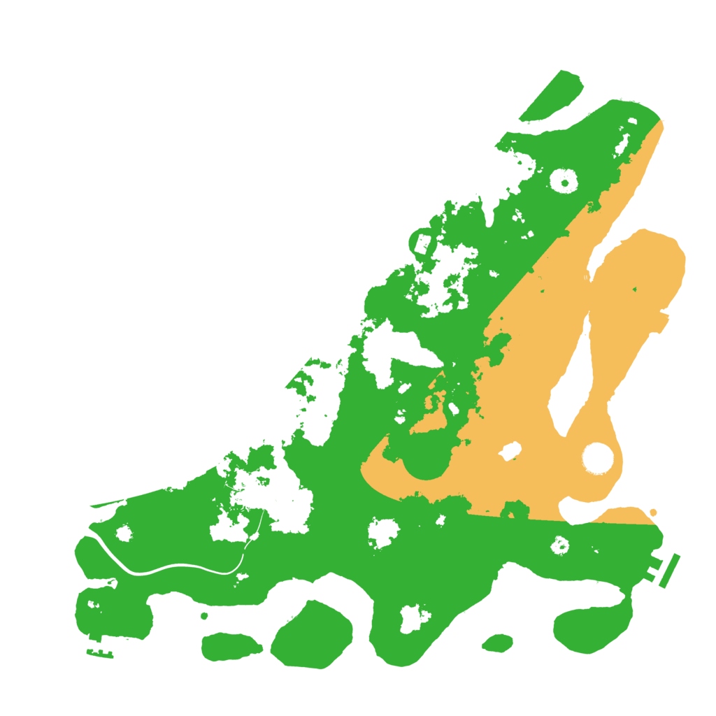 Biome Rust Map: Procedural Map, Size: 4000, Seed: 1170029774