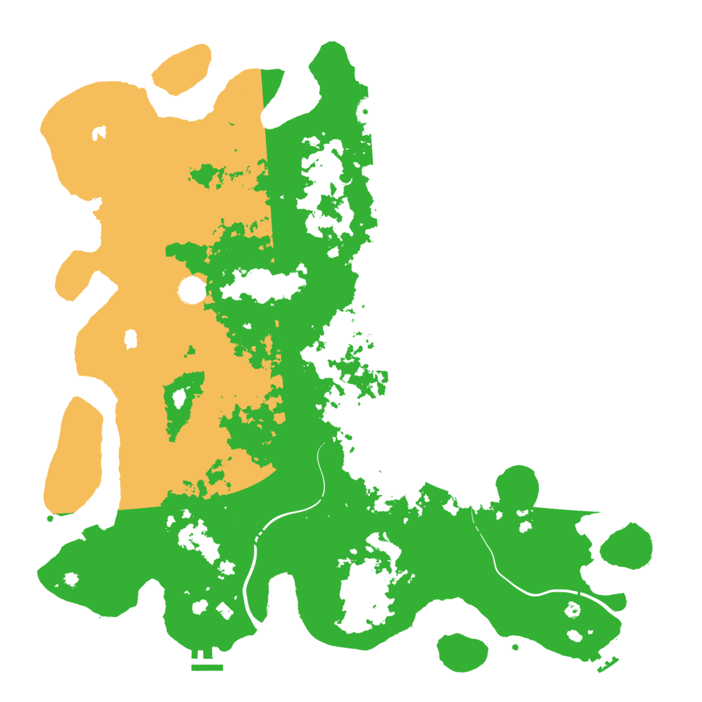 Biome Rust Map: Procedural Map, Size: 4500, Seed: 24511