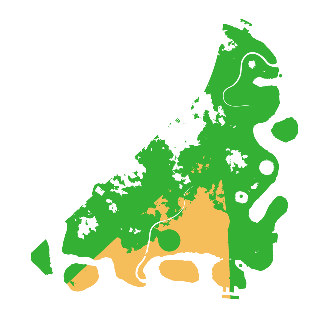 Biome Rust Map: Procedural Map, Size: 3750, Seed: 1410865818