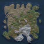 Thumbnail Rust Map: Procedural Map, Size: 3750, Seed: 2040513949, 15 Monuments