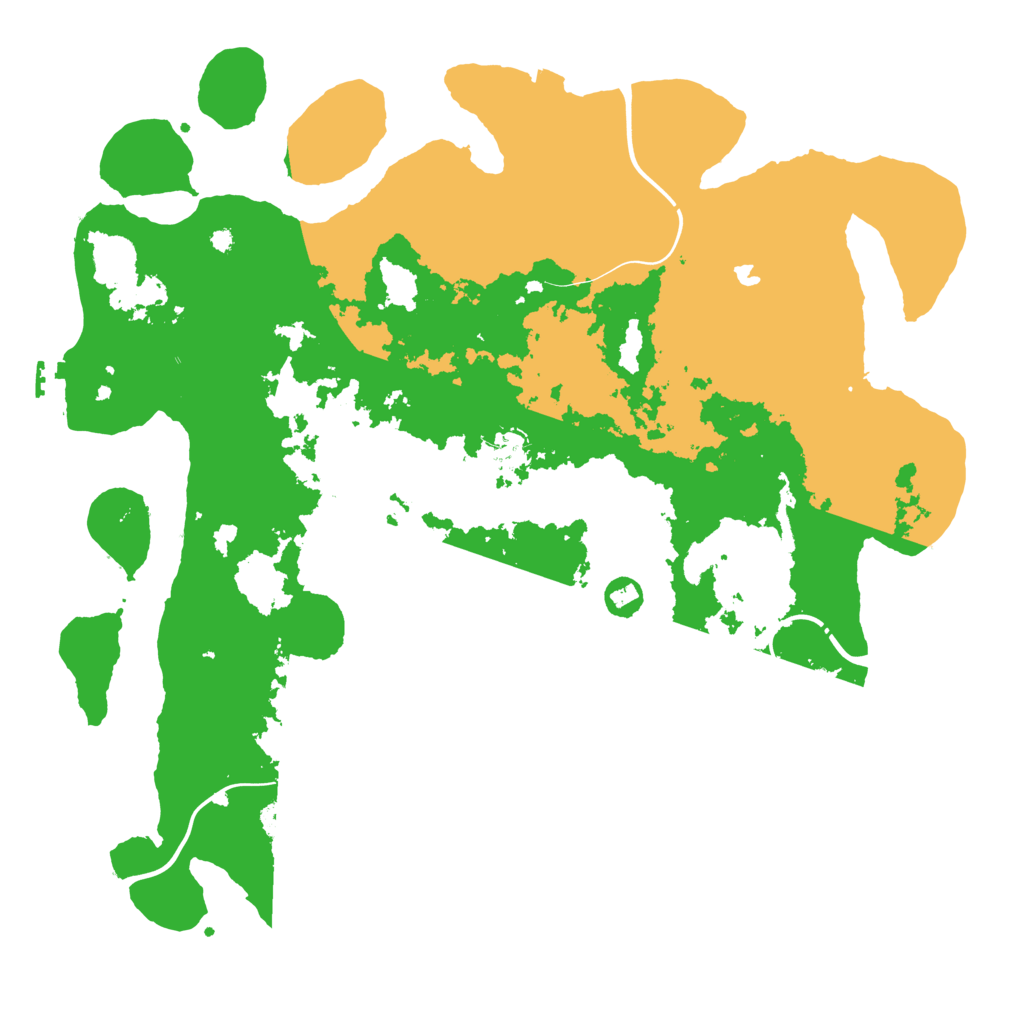 Biome Rust Map: Procedural Map, Size: 4250, Seed: 903672105