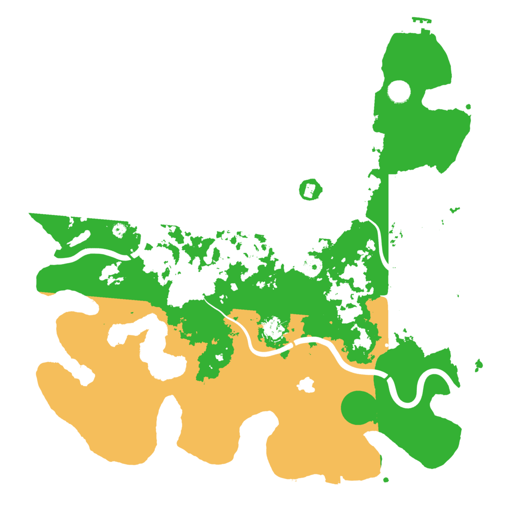 Biome Rust Map: Procedural Map, Size: 4000, Seed: 72623681