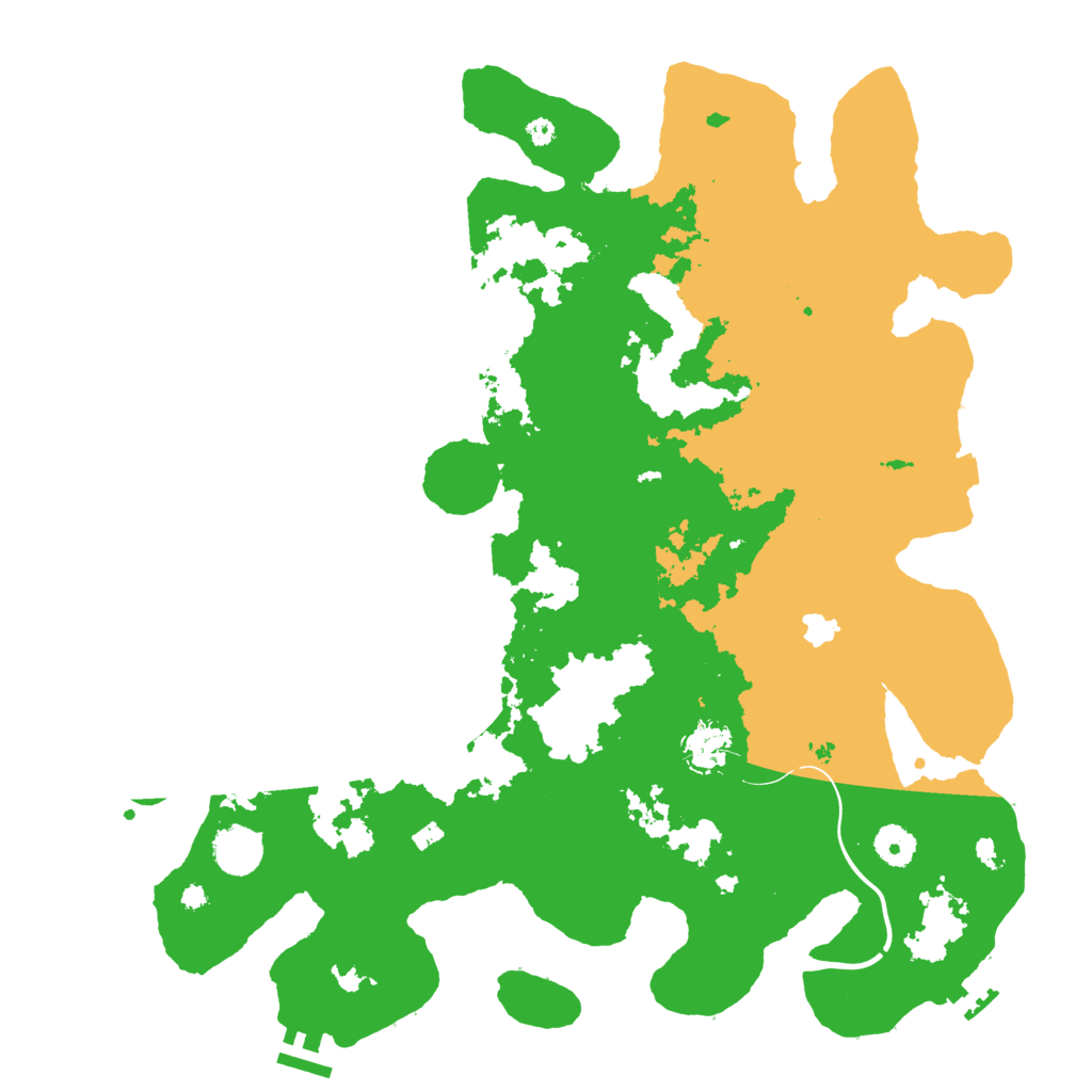 Biome Rust Map: Procedural Map, Size: 4000, Seed: 36648331