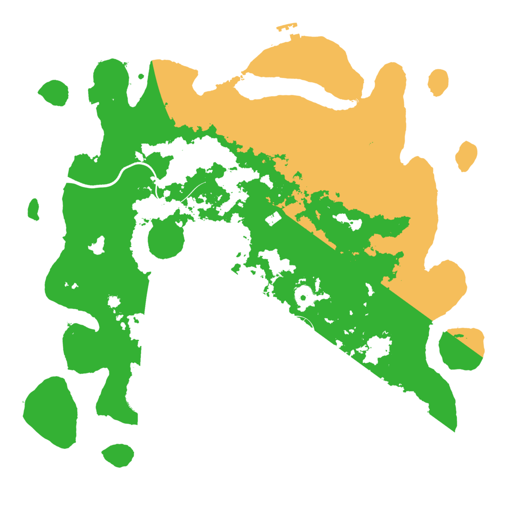 Biome Rust Map: Procedural Map, Size: 3750, Seed: 466765192