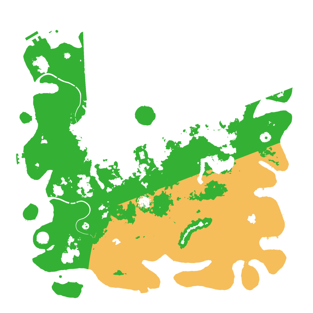 Biome Rust Map: Procedural Map, Size: 4500, Seed: 443460738