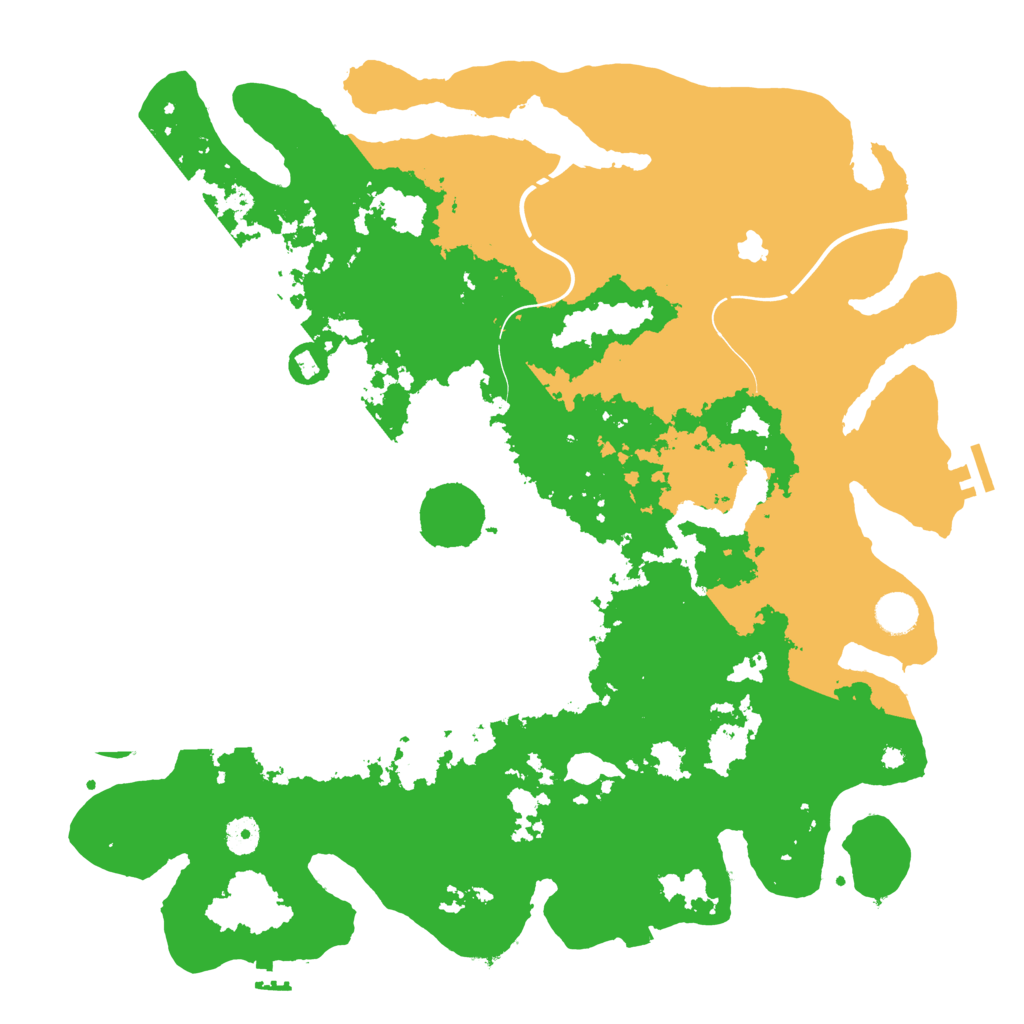Biome Rust Map: Procedural Map, Size: 4250, Seed: 946393369