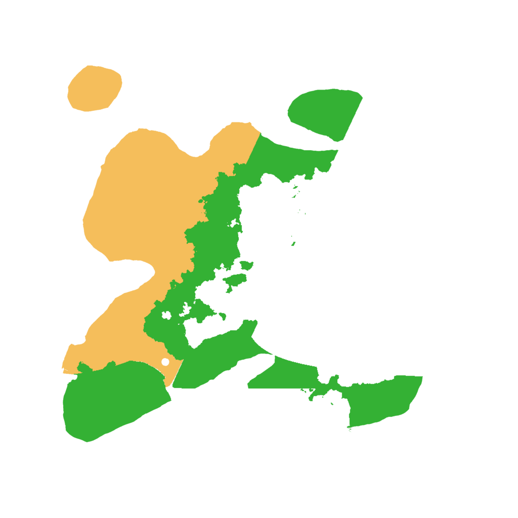 Biome Rust Map: Procedural Map, Size: 2000, Seed: 922134972