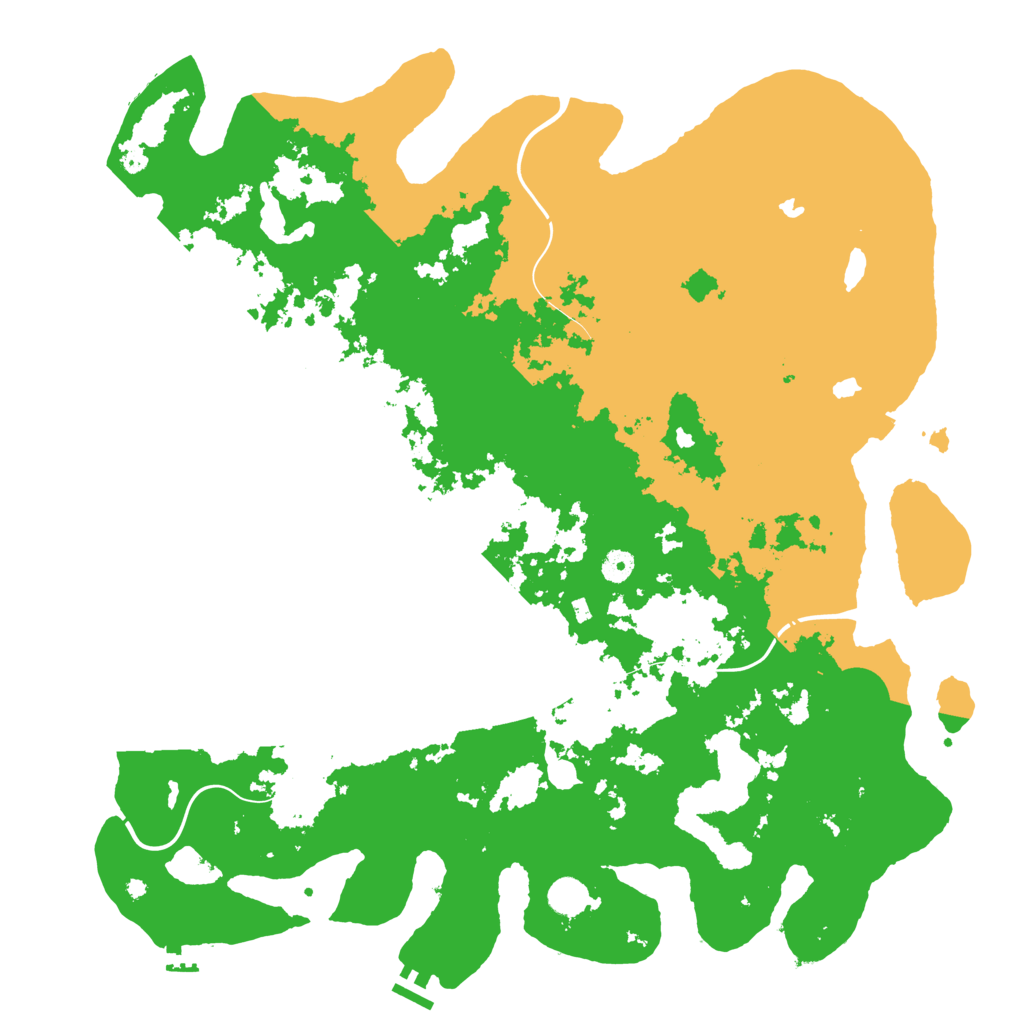 Biome Rust Map: Procedural Map, Size: 4750, Seed: 1816505213