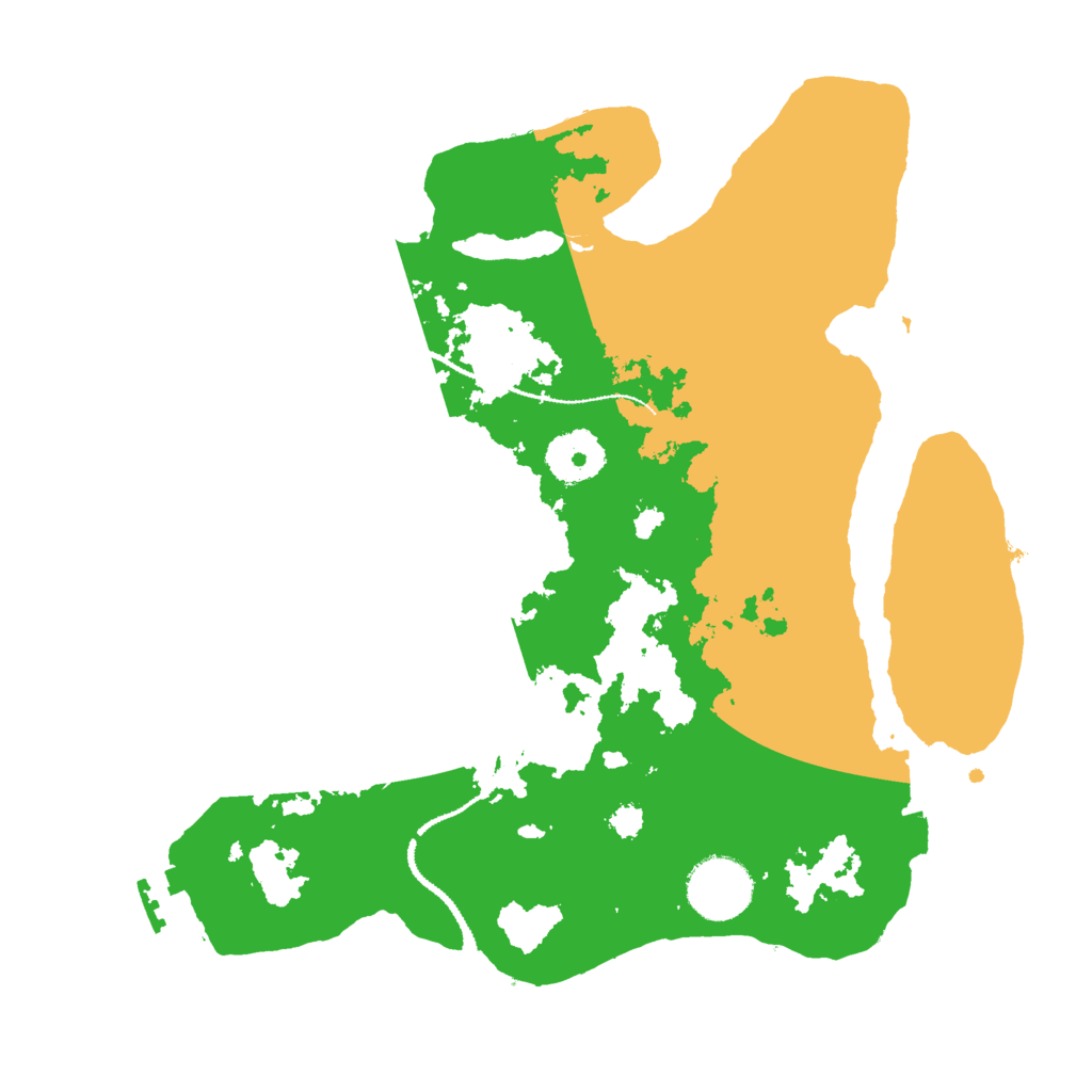 Biome Rust Map: Procedural Map, Size: 3000, Seed: 694148525