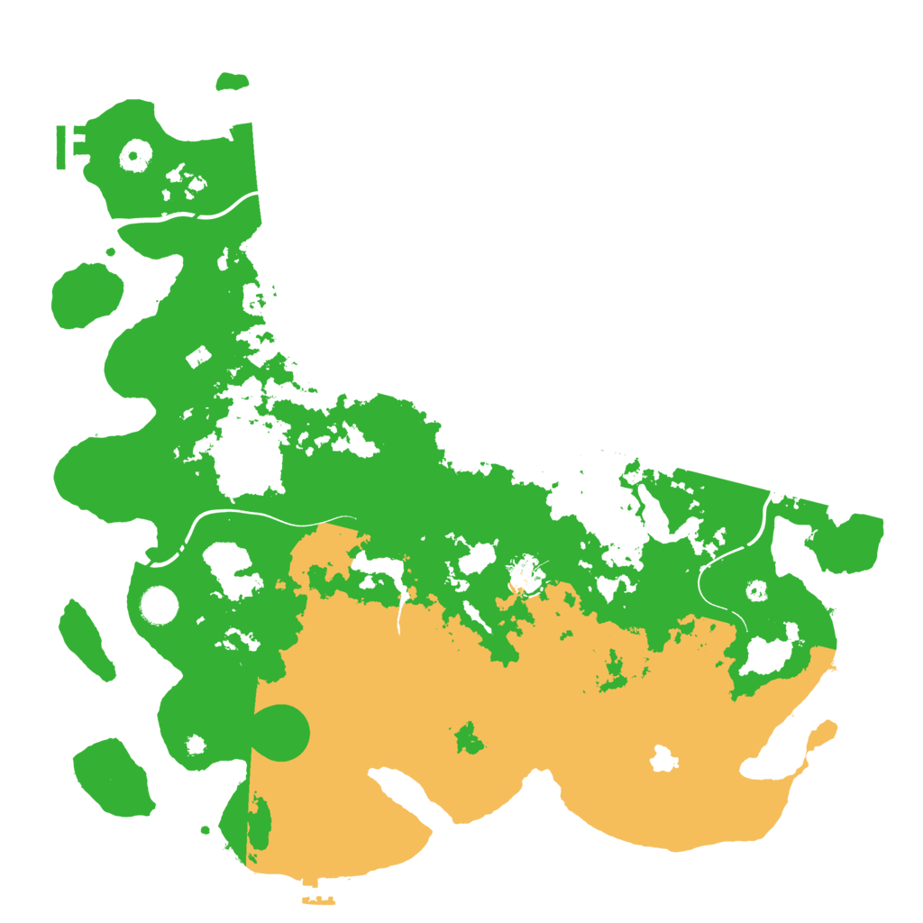 Biome Rust Map: Procedural Map, Size: 4250, Seed: 1104308420