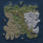 Thumbnail Rust Map: Procedural Map, Size: 3750, Seed: 402623015, 15 Monuments