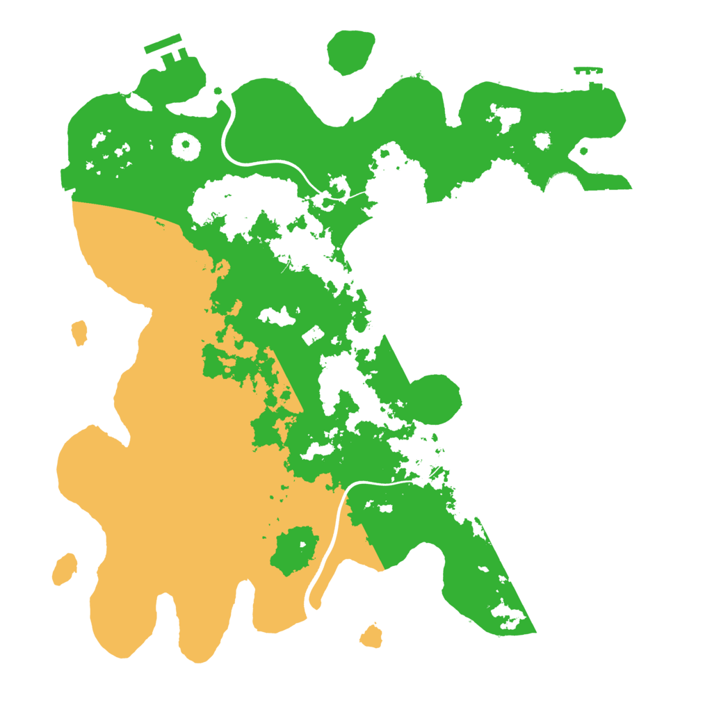 Biome Rust Map: Procedural Map, Size: 3750, Seed: 402623015