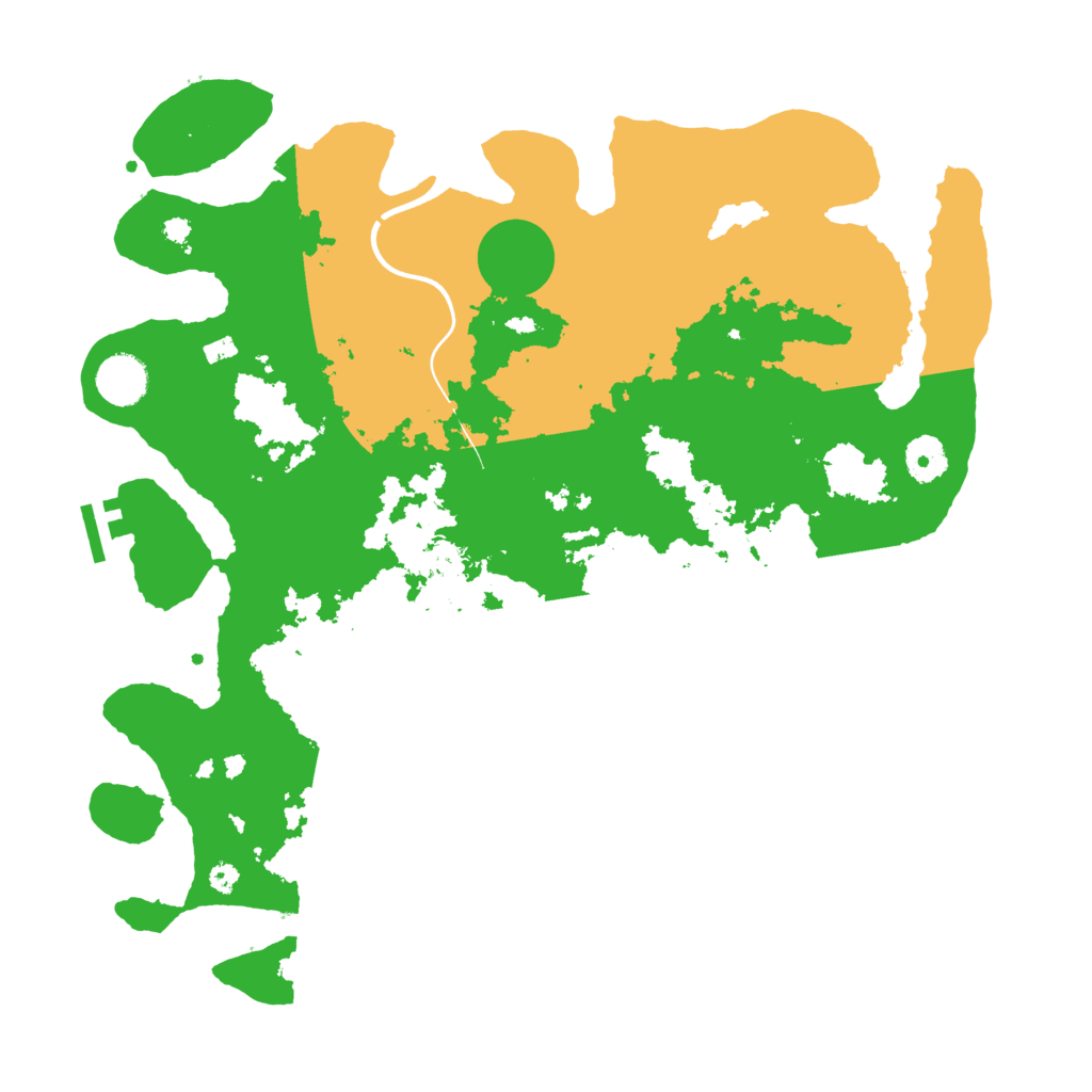 Biome Rust Map: Procedural Map, Size: 3750, Seed: 1140896321