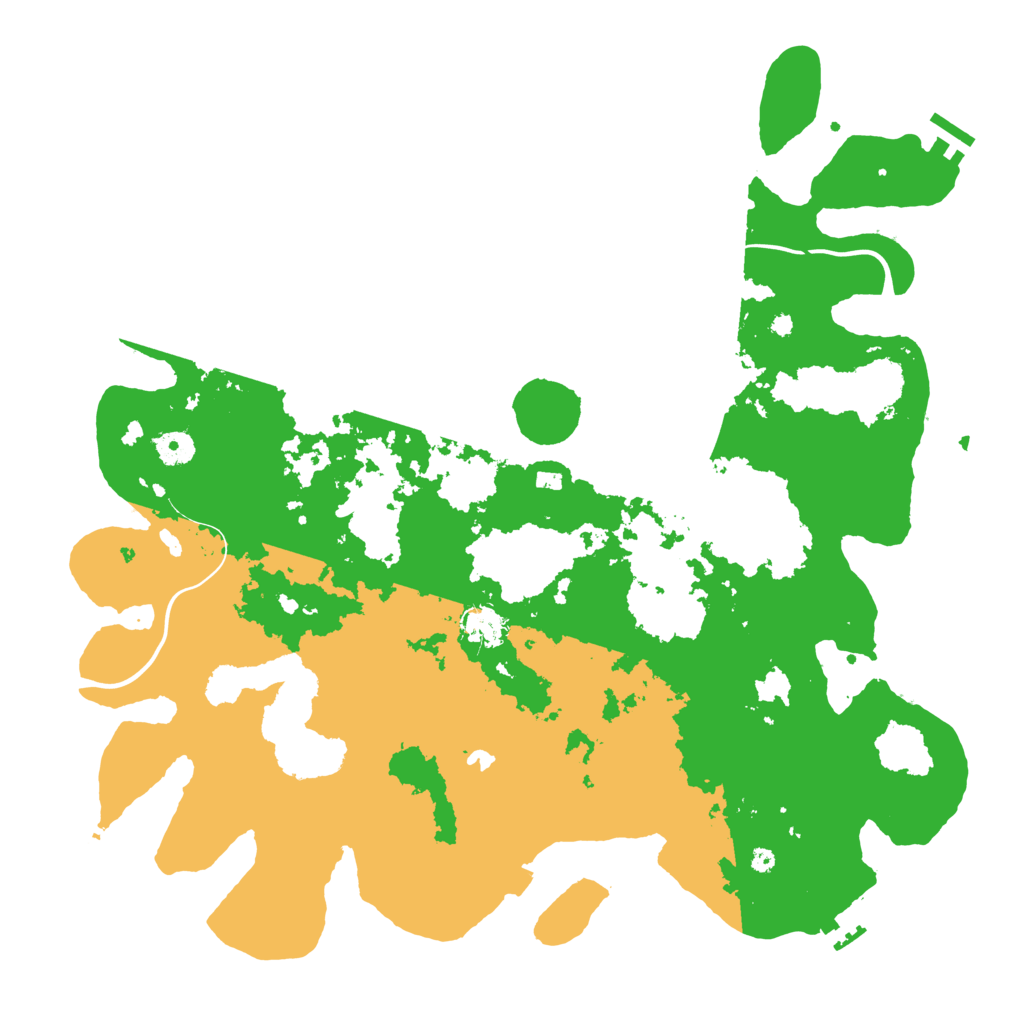 Biome Rust Map: Procedural Map, Size: 4250, Seed: 1151171864