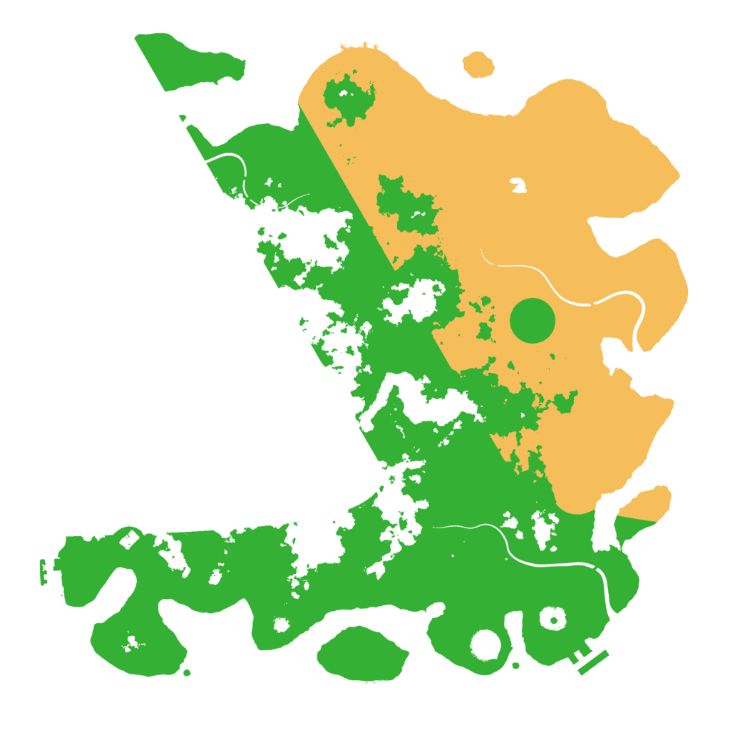 Biome Rust Map: Procedural Map, Size: 4250, Seed: 765120340