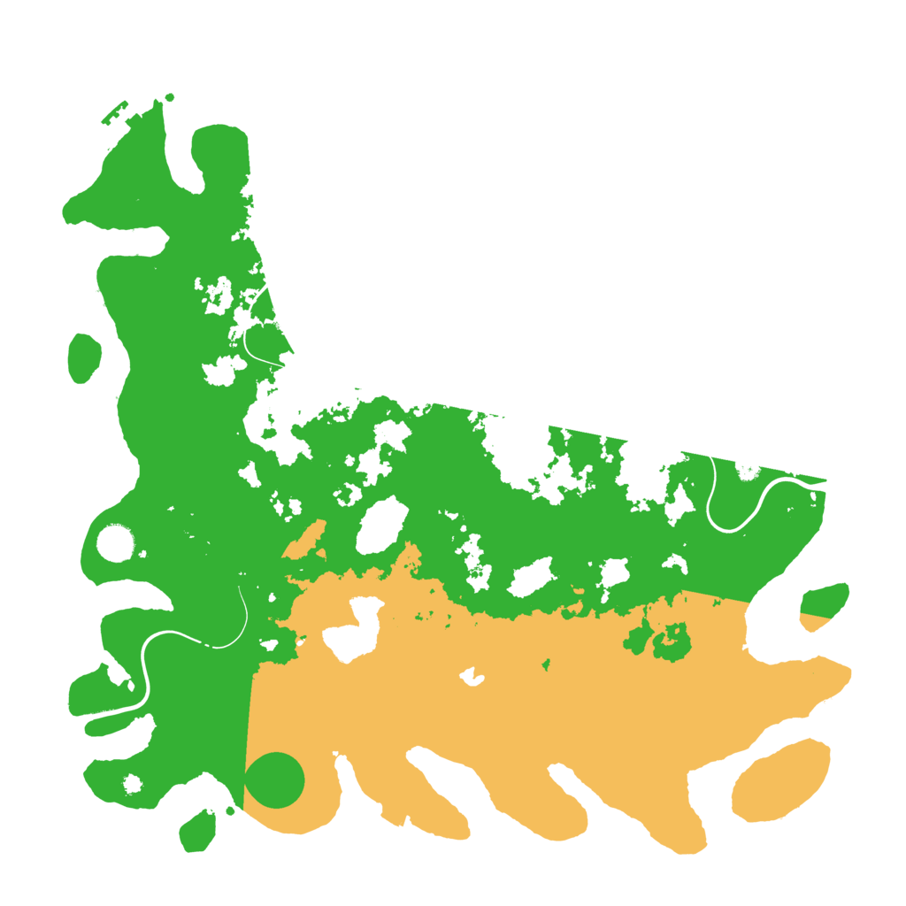 Biome Rust Map: Procedural Map, Size: 4250, Seed: 1456781259