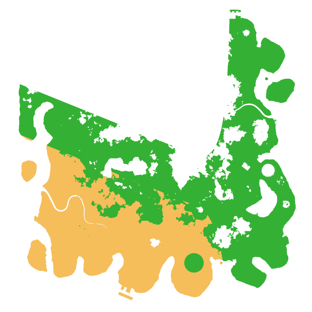 Biome Rust Map: Procedural Map, Size: 4250, Seed: 98580705