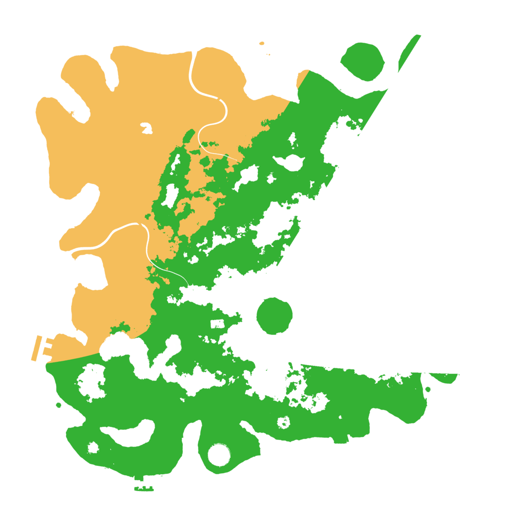 Biome Rust Map: Procedural Map, Size: 4000, Seed: 481414988