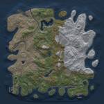 Thumbnail Rust Map: Procedural Map, Size: 4250, Seed: 206065668, 15 Monuments