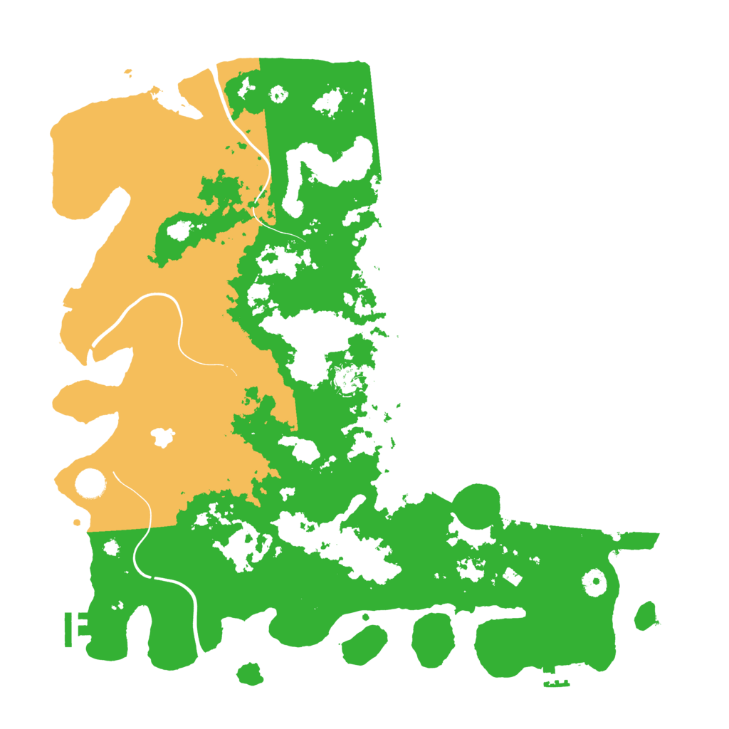 Biome Rust Map: Procedural Map, Size: 4250, Seed: 206065668