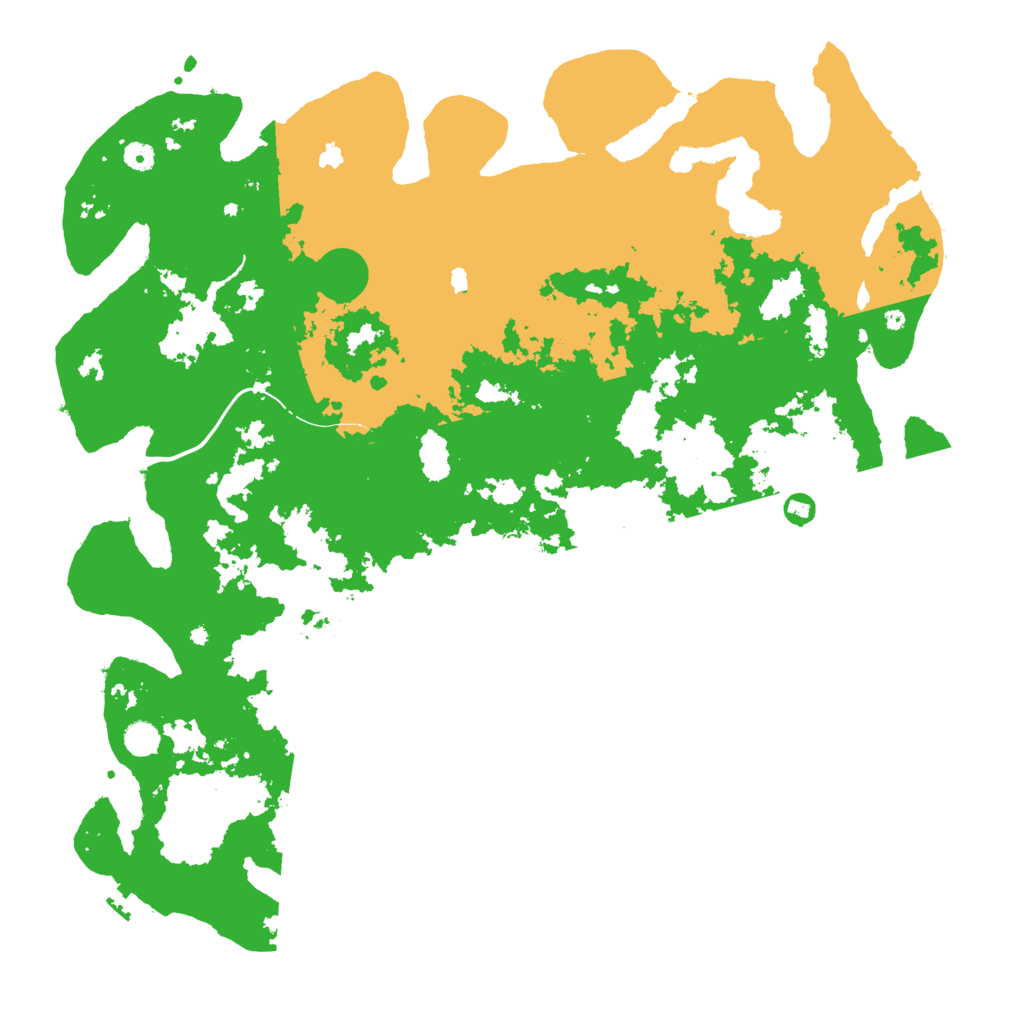 Biome Rust Map: Procedural Map, Size: 5117, Seed: 29824390