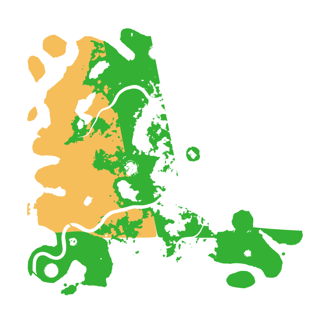 Biome Rust Map: Procedural Map, Size: 4000, Seed: 2005711