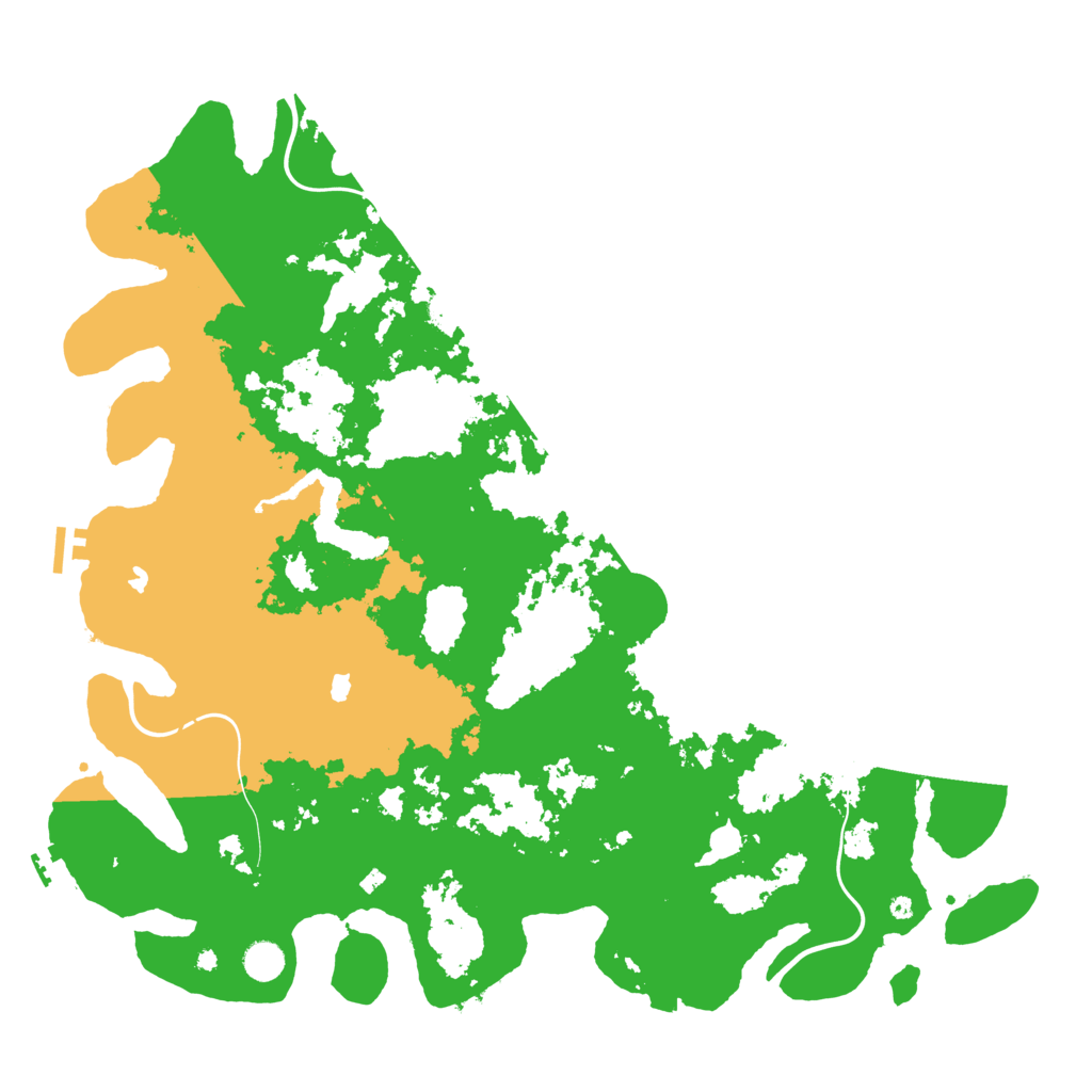 Biome Rust Map: Procedural Map, Size: 4750, Seed: 1891026537
