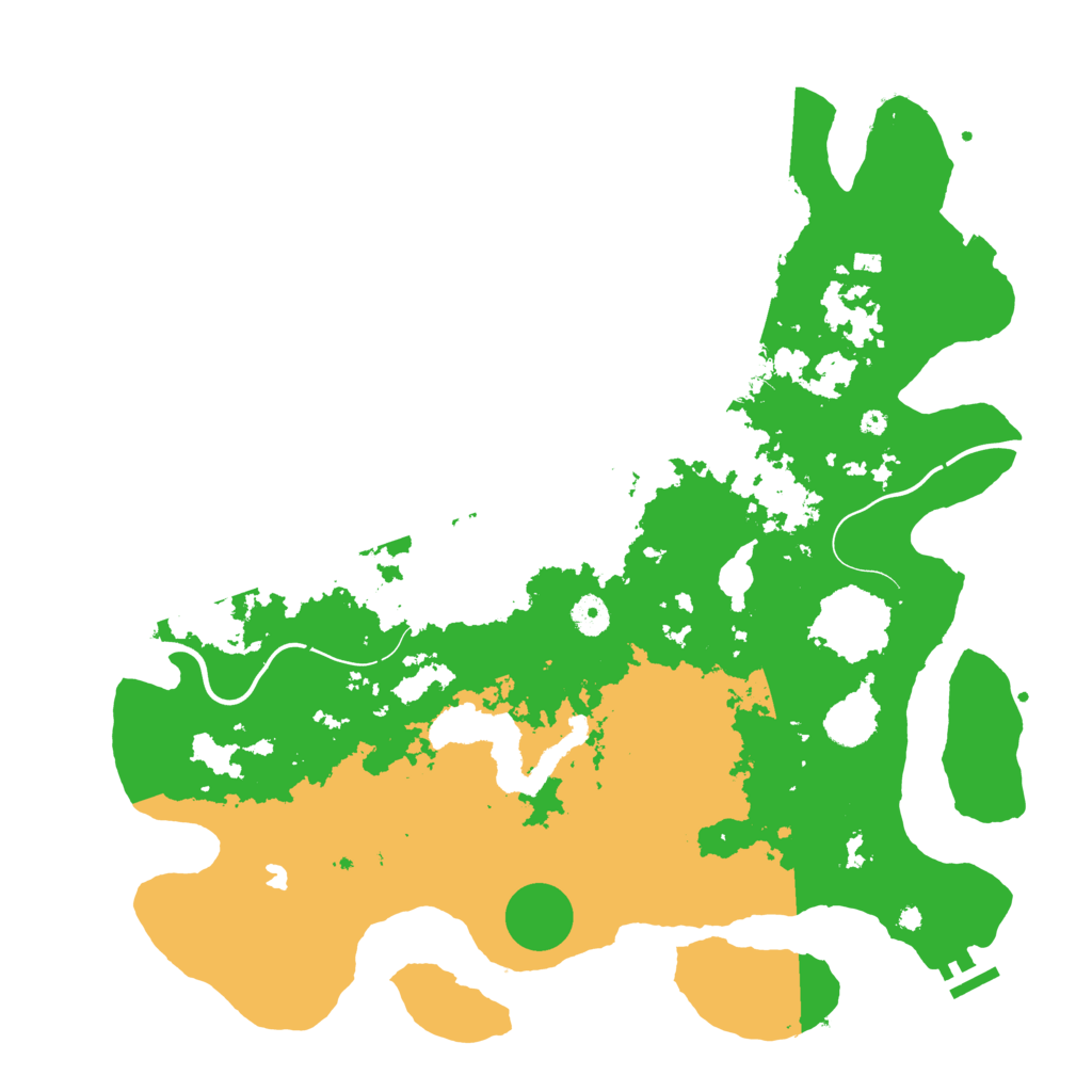 Biome Rust Map: Procedural Map, Size: 4250, Seed: 622238