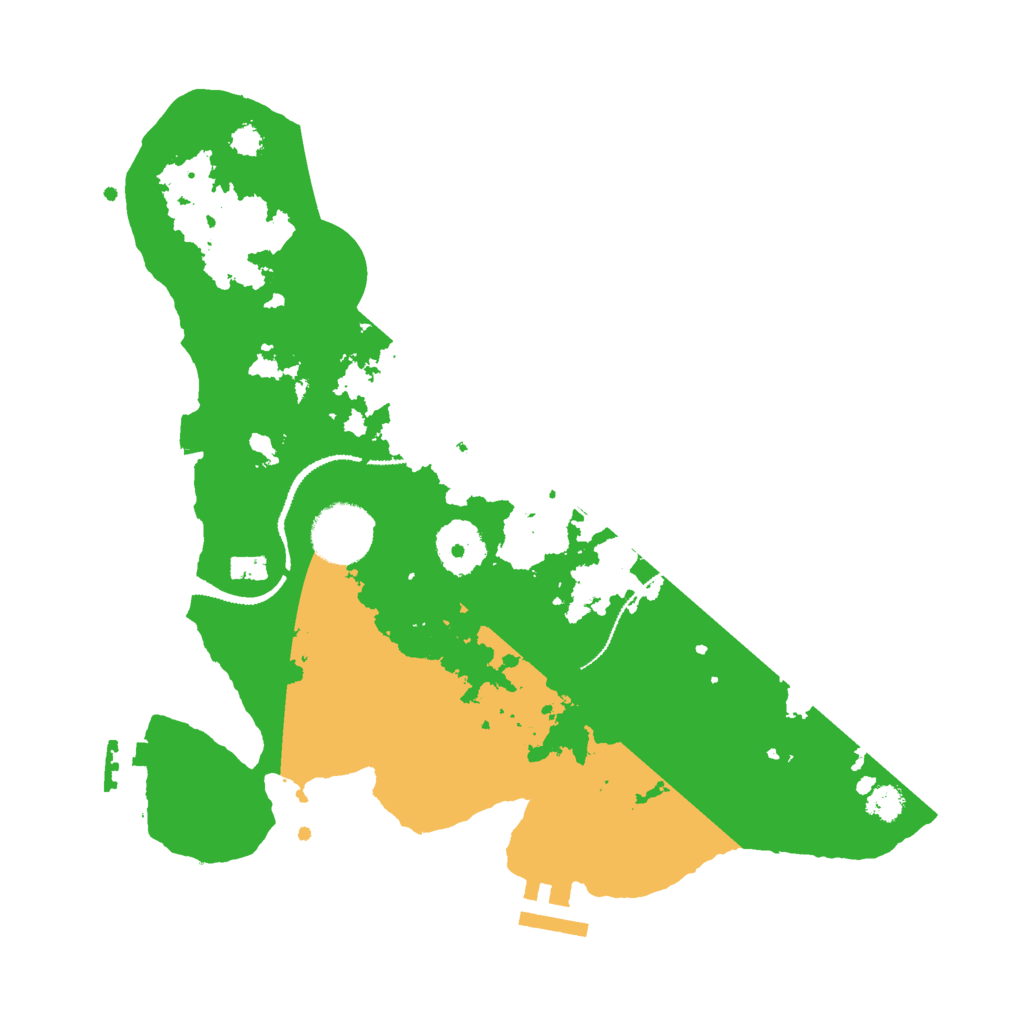 Biome Rust Map: Procedural Map, Size: 3000, Seed: 13957