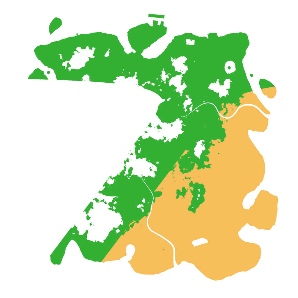 Biome Rust Map: Procedural Map, Size: 3750, Seed: 26725633