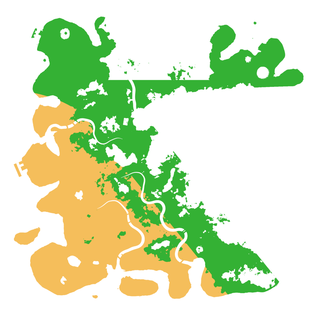 Biome Rust Map: Procedural Map, Size: 4675, Seed: 1337
