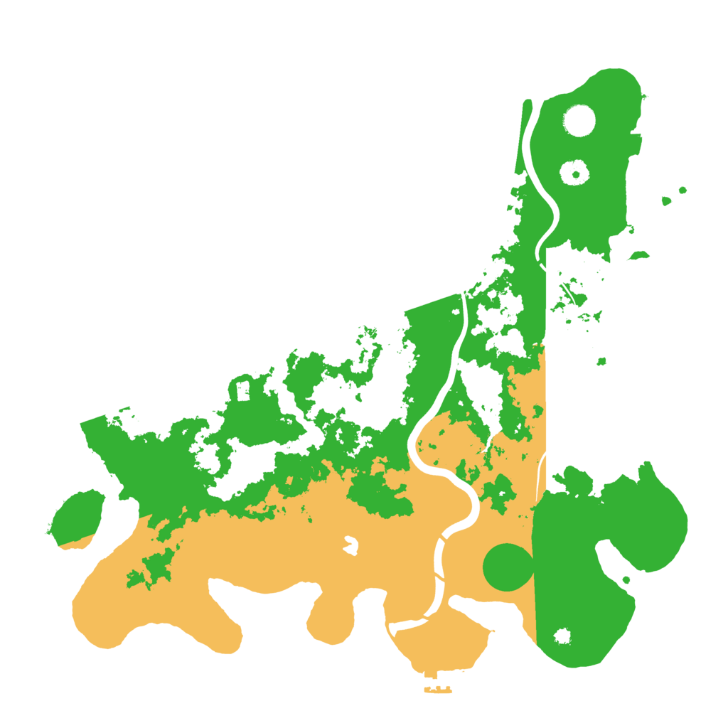 Biome Rust Map: Procedural Map, Size: 4000, Seed: 278138494