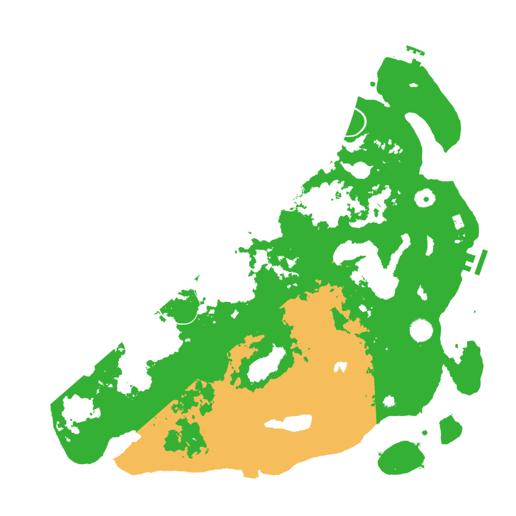 Biome Rust Map: Procedural Map, Size: 4000, Seed: 2127673005