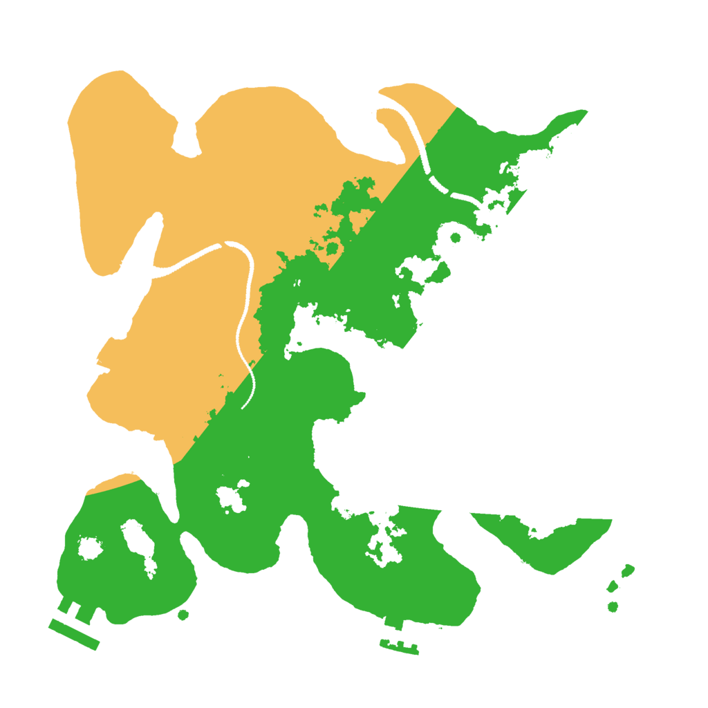 Biome Rust Map: Procedural Map, Size: 2700, Seed: 41351224