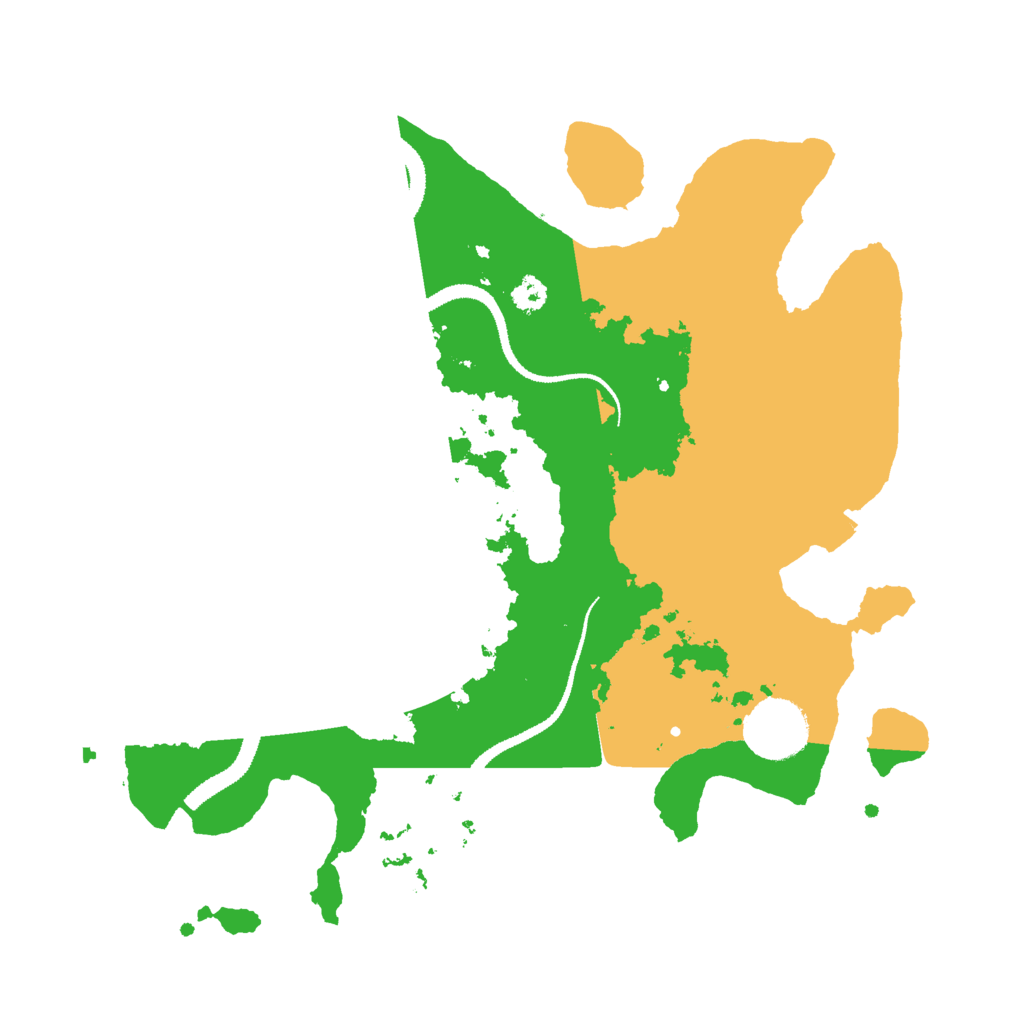 Biome Rust Map: Procedural Map, Size: 3000, Seed: 1698271249