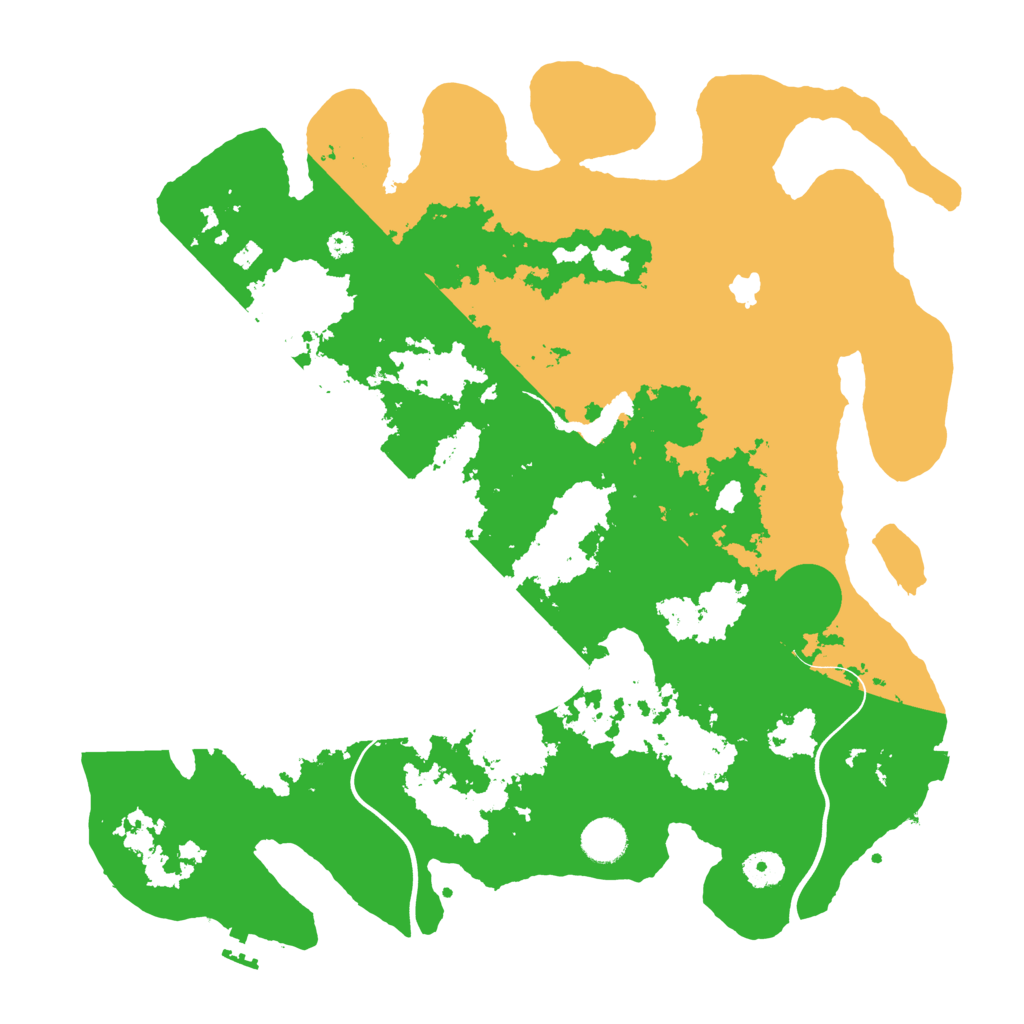 Biome Rust Map: Procedural Map, Size: 4000, Seed: 367236519