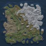 Thumbnail Rust Map: Procedural Map, Size: 4500, Seed: 20194920, 16 Monuments