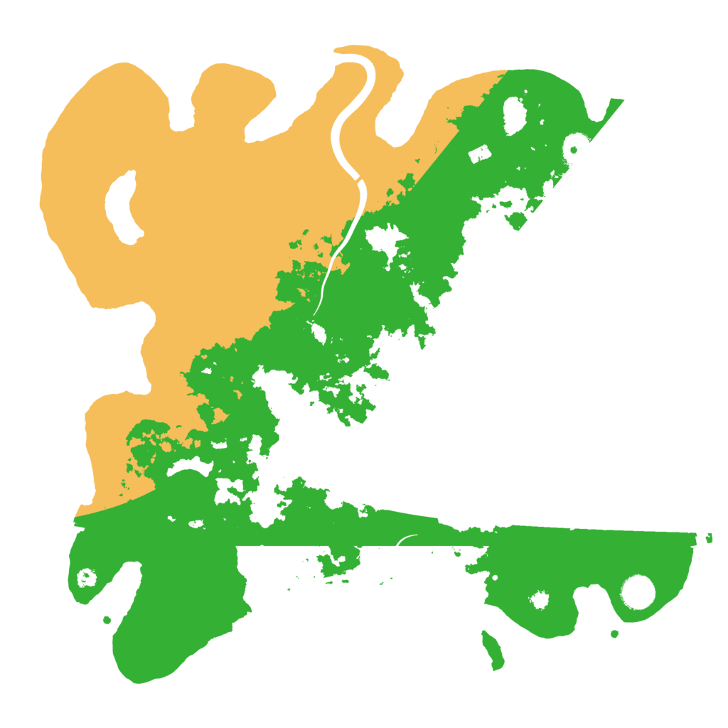Biome Rust Map: Procedural Map, Size: 3750, Seed: 599872204