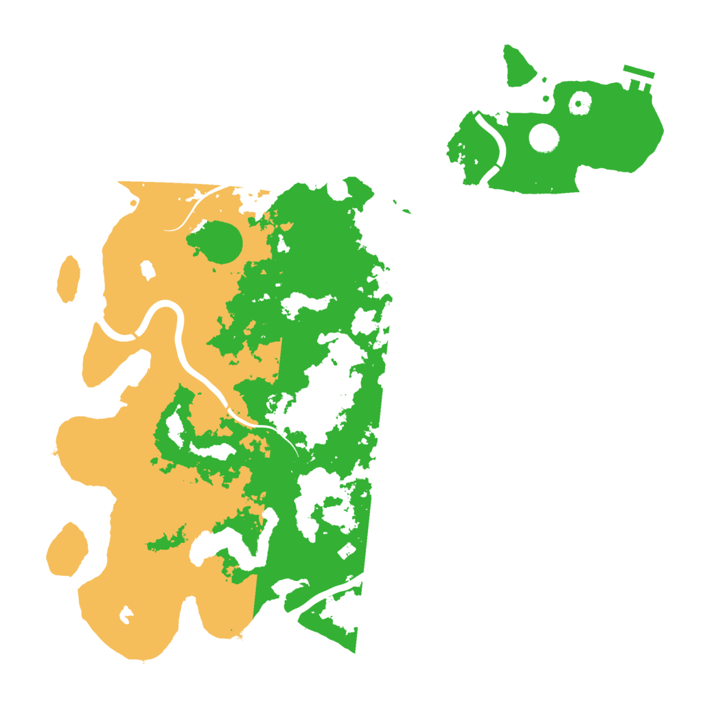 Biome Rust Map: Procedural Map, Size: 4500, Seed: 1948693976