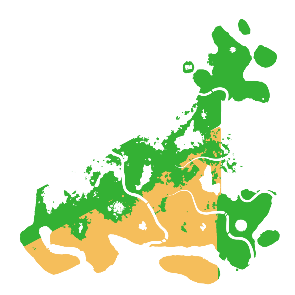 Biome Rust Map: Procedural Map, Size: 4500, Seed: 1938982713