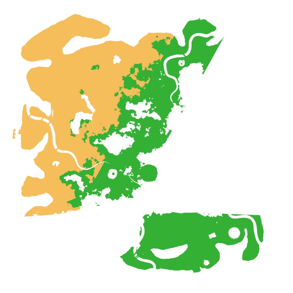Biome Rust Map: Procedural Map, Size: 4500, Seed: 1362223027