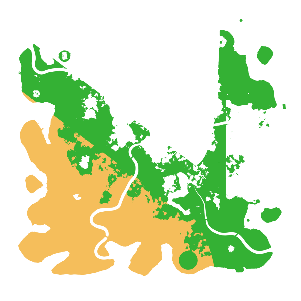 Biome Rust Map: Procedural Map, Size: 4250, Seed: 83832401