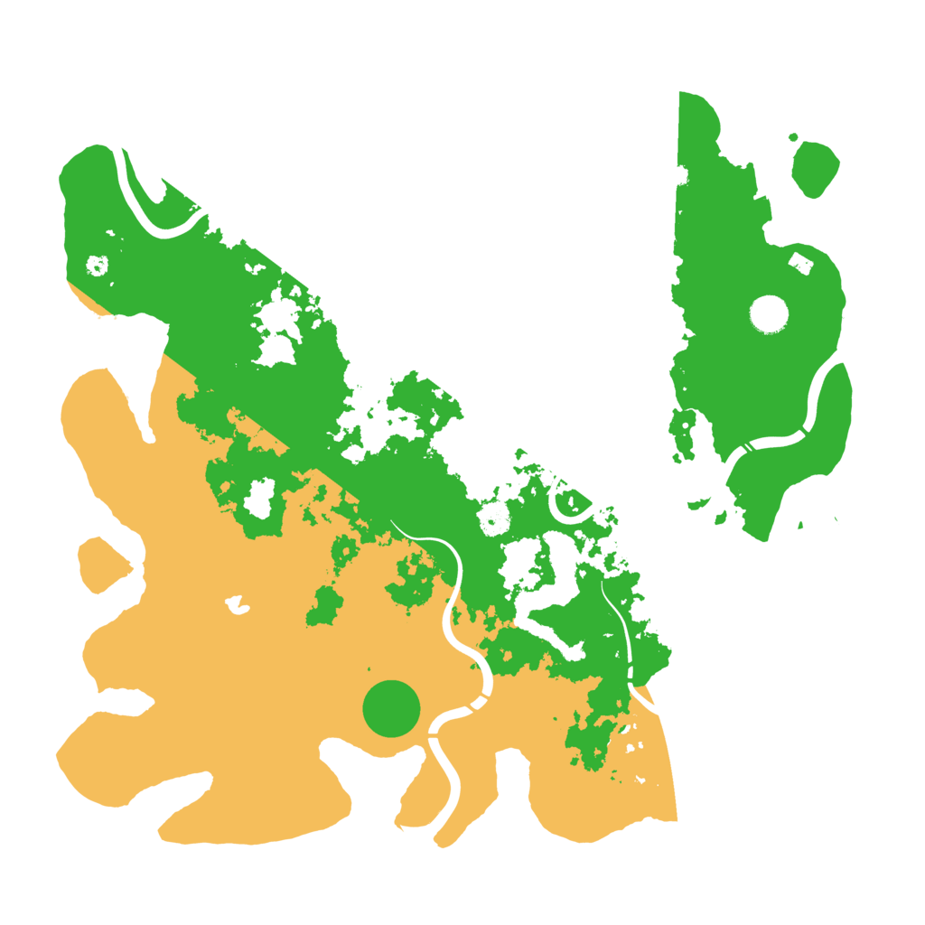 Biome Rust Map: Procedural Map, Size: 4250, Seed: 83832401